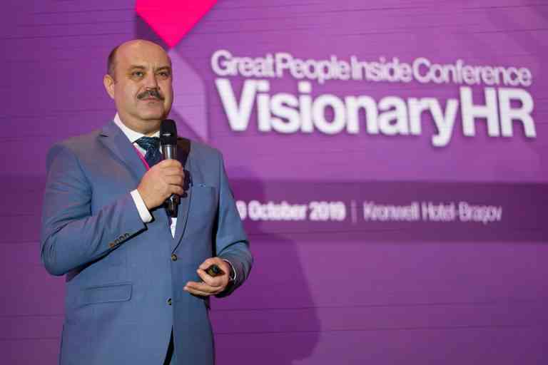 Speakeri de renume mondial au fost împreună la Conferința Great People Inside: Visionary HR din 9-10 Octombrie 2019 de la Hotel Kronwell Brașov