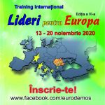 Training internațional „Lideri pentru Europa”