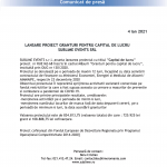 LANSARE PROIECT GRANTURI PENTRU CAPITAL DE LUCRU SUBLIME ENTERTAINMENT AGENCY SRL
